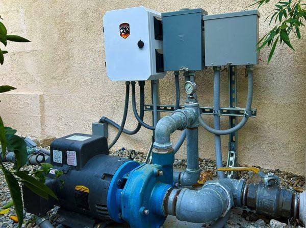 wildfire suppression pump